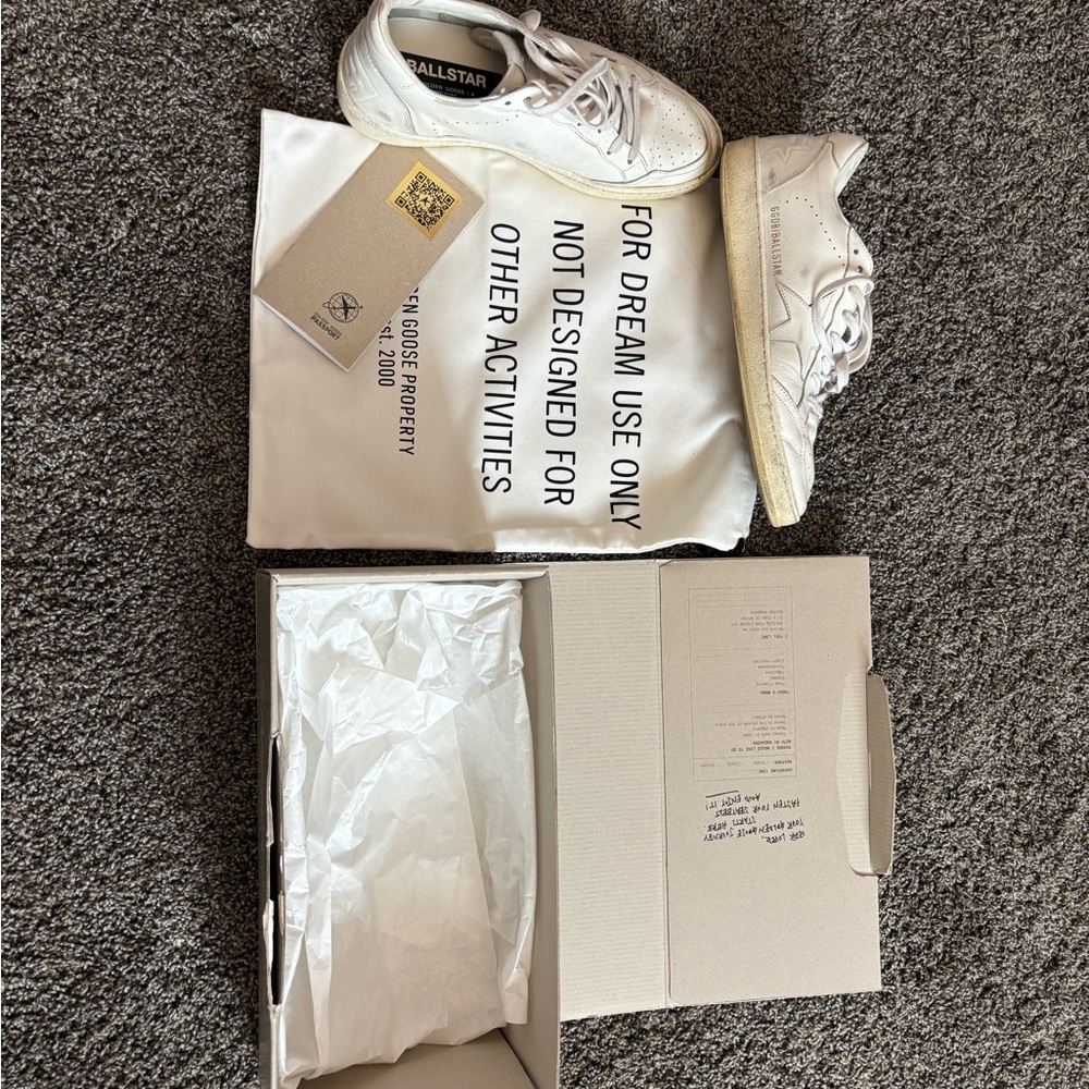 Golden Goose White Sneakers